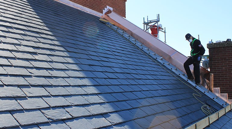 Slate roof reapirs in Hertfordshire